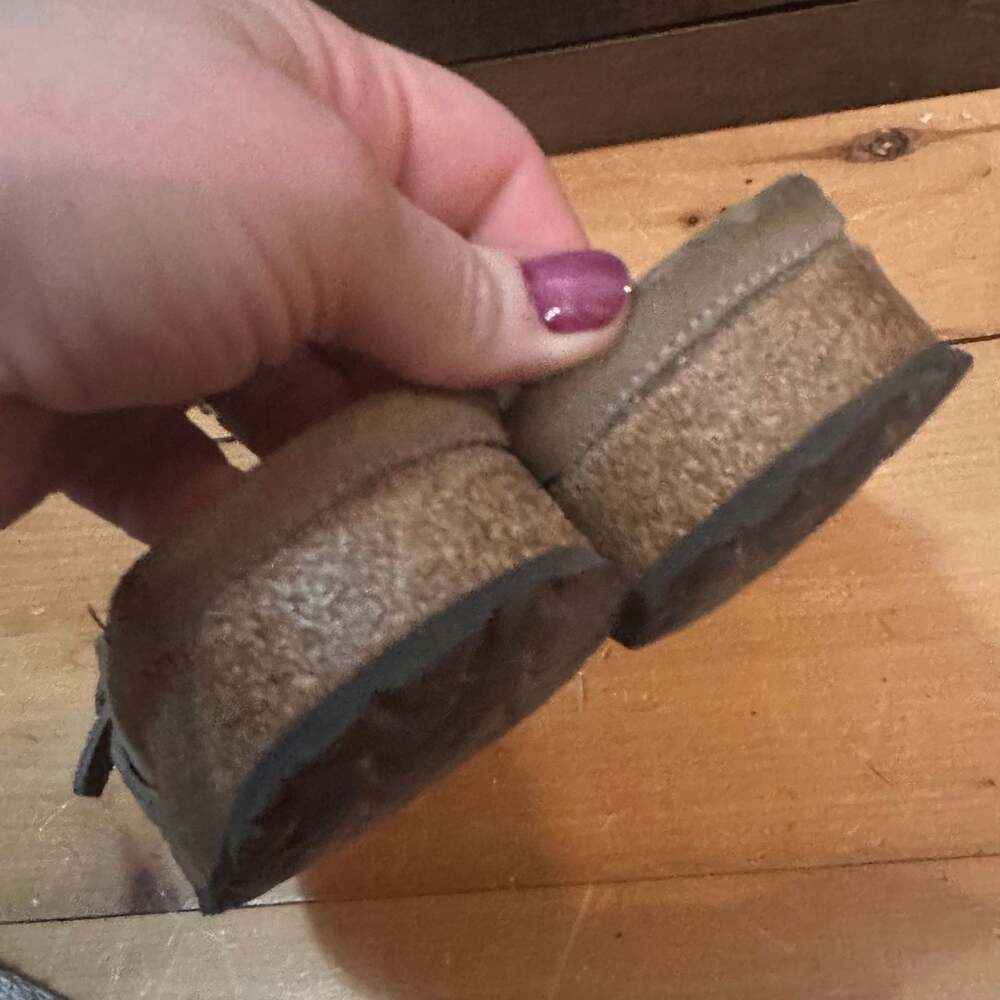 Women's Birkenstock Buckley 40 Suede Leather Clog Gray Taupe, - Picture 4 of 4